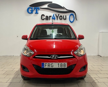 Hyundai i10 1.1 Facelift/ Lågmil/ Välskött/ Bränslesnål/2011