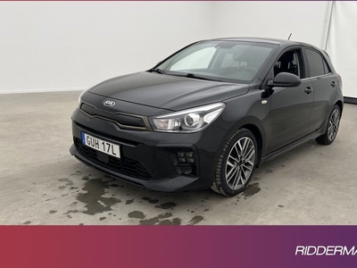 Kia Rio1.0 T-GDI GT-Line Kamera Rattvärme Välservad 2020, Halvkombi