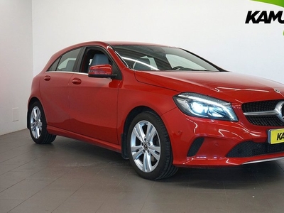 Mercedes A180Benz A 180 7G-DCT 122hp 2018 Keyless Backkamera Carplay Light & Sight 2017, Halvkombi