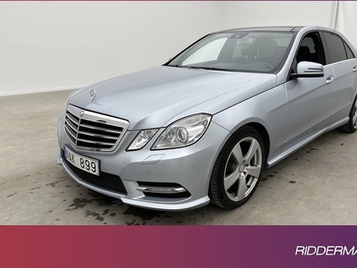 Mercedes E220Benz E 220 CDI AMG Pano Värmare Navi Drag 2013, Sedan