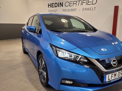 Nissan LeafN-CONNECTA 40 KW. GÅR ATT PRIVATLEASA 2022, Halvkombi