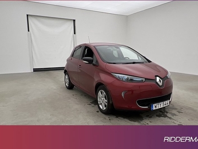 Renault ZoeR110 41 kWh Friköpt Batteri Kamera Navi 2019, Halvkombi