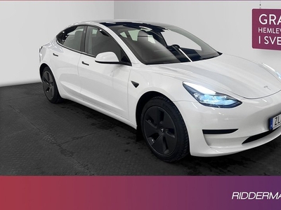 Tesla Model 3Standard Range Plus Svensksåld Drag AP 2021, Halvkombi