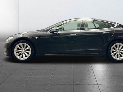 Tesla Model S100D CCS Luftfj. Ljust Skinn Premium Uppgr. AP 2018, Sedan