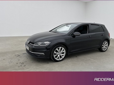 Volkswagen Golf2.0 TDI Pluspaket Värmare GPS Sensorer 2017, Halvkombi