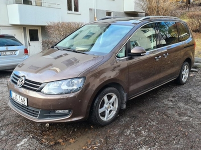 Volkswagen Sharan1.4 TSI Premium 7pl Nybes Kamkedja bytt 2011, Minibuss