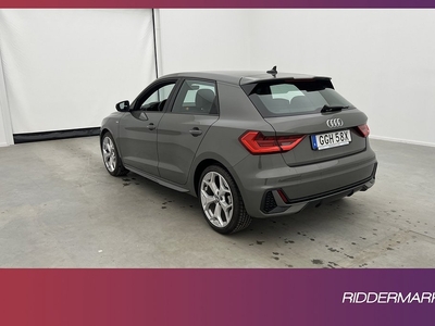 Audi A1 SB 30 TFSI 116hk S-Line Cockpit Skinnklädsel 2771Mil