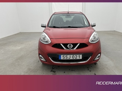 Nissan Micra 1.2 80hk En-brukare Navigation Sensorer