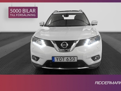 Nissan X-Trail dCi 130hk Tekna 360° Pano Skinn Keyless Drag