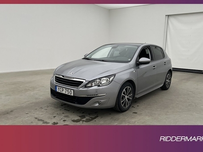 Peugeot 308 1.2 e-THP 110hk Active Pano Kamera Navi Välserv