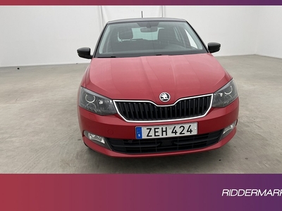 Skoda Fabia 1.0 TSI 95hk Style Värmare Sensorer Bluetooth