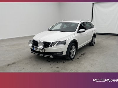 Skoda Octavia Scout 4x4 150hk Premium Canton Värm Navi Drag