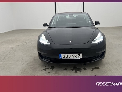 Tesla Model 3 Long Range AWD 440hk Pano Kamera Skinn Sv.Såld