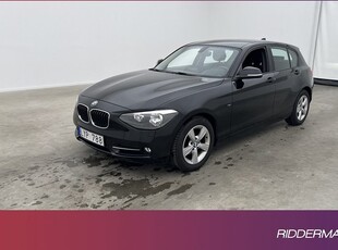 BMW 116d Steptronic hk Sport line Sensorer Välservad 2012, Halvkombi