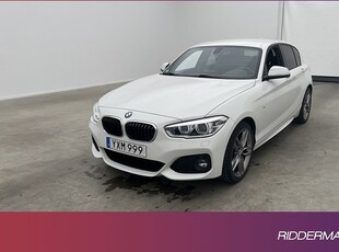 BMW 135i118 d xDrive M Sport HiFi Sensorer Rattvärme 2018, Halvkombi