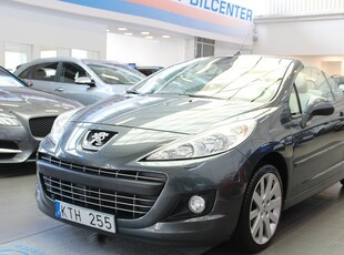 Peugeot 207CC 1.6 VTi Automat Skinn Fullservad Euro 5 2010, Halvkombi