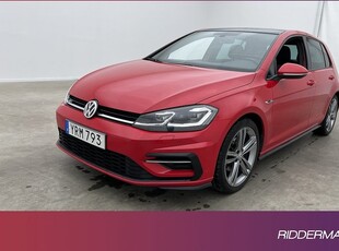 Volkswagen GolfTSI R-Line Pano Värm Kamera Drag 2019, Halvkombi