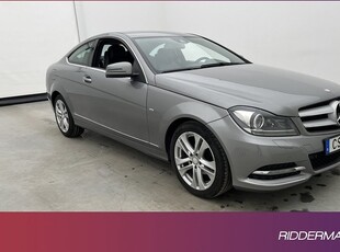 Mercedes C180Benz C 180 Coupé 7G-Tronic Halvskinn Sensorer 2012, Sportkupé