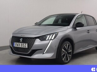 Peugeot e-208GT Pack Adap.Farth Navi Värmepump Kamera 2021, Halvkombi