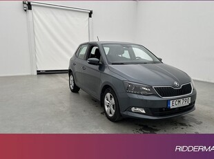 Skoda Fabia1.0 TSI Sensorer CarPlay Keyless 0,39l Mil 2018, Halvkombi