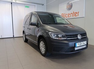 Volkswagen Caddy2.0 TDI Aut-Drag-Värmare-Kamera-SoV NYSERV 2017, Minibuss