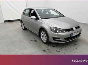 Volkswagen Golf1.2 TSI Style Kamera CarPlay Dragkrok 2016, Halvkombi