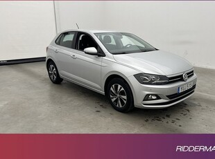 Volkswagen Polo1.0 TSI Sensorer CarPlay Adp-Fart 2018, Halvkombi