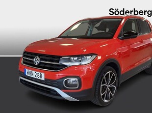 Volkswagen T-Cross1.0 TSI DSG Designpaket Black Backkamera 2020, Halvkombi