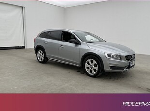 Volvo V60Cross Country D4 AWD Momentum VOC Värm Skinn BLIS 2016, Kombi