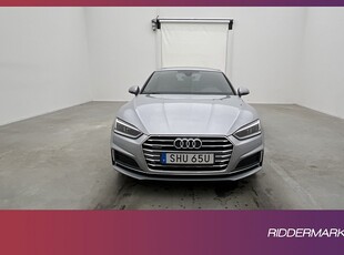 Audi A5 Sportback 45 TFSI Q 245hk S-Line Sensorer Halvskinn