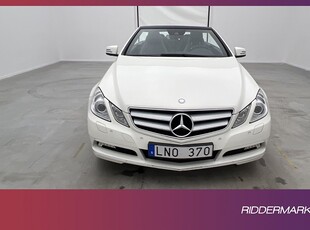 Mercedes-Benz E 250 Cabriolet 204hk Navi Skinn Sensorer