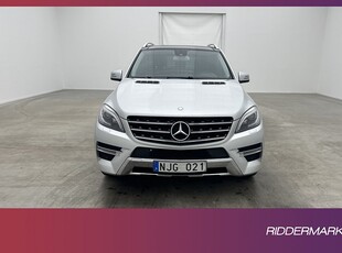 Mercedes-Benz ML 350 4M 258hk AMG Pano Luft Värm Drag