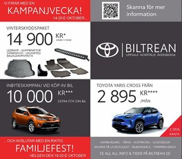 Toyota Corolla Cross KAMPANJRÄNTA 2,95% - ENDAST 2,847KR/MÅN