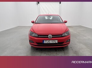 Volkswagen Polo 1.0 TSI 95hk Sensorer Bluetooth 0,46l/mil