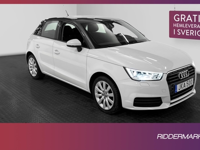 Audi A1 Sportback 1.4 125hk Sport Edtn 0.52l/mil Låg Skatt