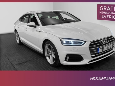 Audi A5 Sportback 2.0 TFSI Quattro 252hk Proline Sensorer