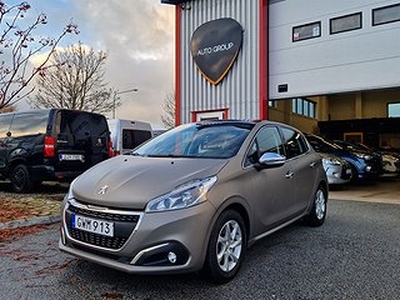 Peugeot 208 5-dörrar 1.2 VTi Manuell, 82hk Navi Panorama