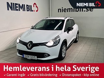 Renault Clio Sport Tourer 0.9 TCe Kamkedja MoK Navi S/V-hjul