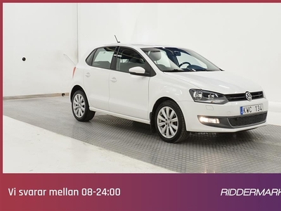 Volkswagen Polo 1.2 TSI GT 105hk Navigation Motorvärmare AC