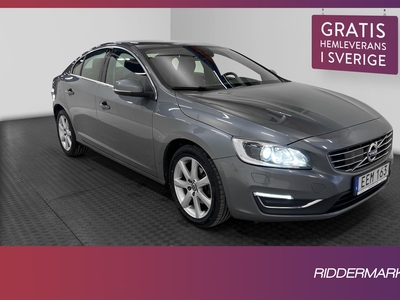 Volvo S60 D4 190hk Summum D-värmare Skinn VOC Keyless