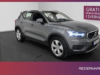 Volvo XC40 T3 156hk Momentum Pano VOC Sensorer Välservad