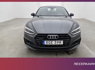 Audi A5 Sportback 45 TFSI Q 245hk S-Line Kamera Adaptiv-fart