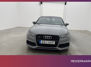 Audi A3 Sedan 2.0 TDI Q 184hk S-Line Pano Sensorer Halvskinn