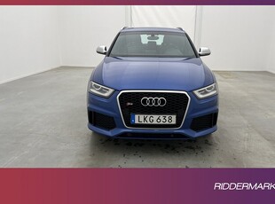 Audi Q3 RS Quattro 310hk M&K-Värmare Navi Sensorer Halvskinn