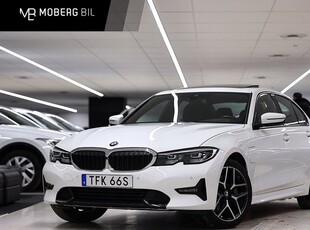 BMW 330e Sport Line Shadow T-lucka Skinn B-kamera Cockpit 2020, Sedan