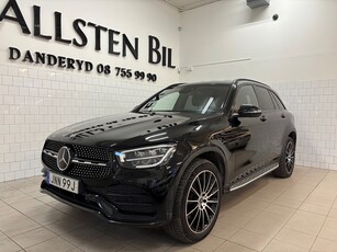 Mercedes-Benz GLC 300 de Plug-In AMG Line Drag 360*Kameror Svensksåld