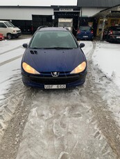 Peugeot 206 SW 1.4 X-Line Euro 4 NYBESIKTAD GOTLANDS BIL