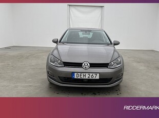 Volkswagen Golf 1.4 TSI 140hk M/K-Värm Kamera Sensorer Drag