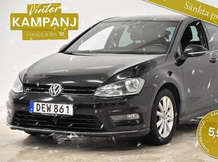 Volkswagen Golf1.4 R-line Adaptiv B-kam Drag SoV-hjul 2015, Halvkombi