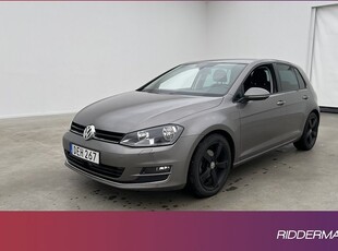 Volkswagen Golf1.4 TSI M K-Värm Kamera Sensorer Drag 2014, Halvkombi